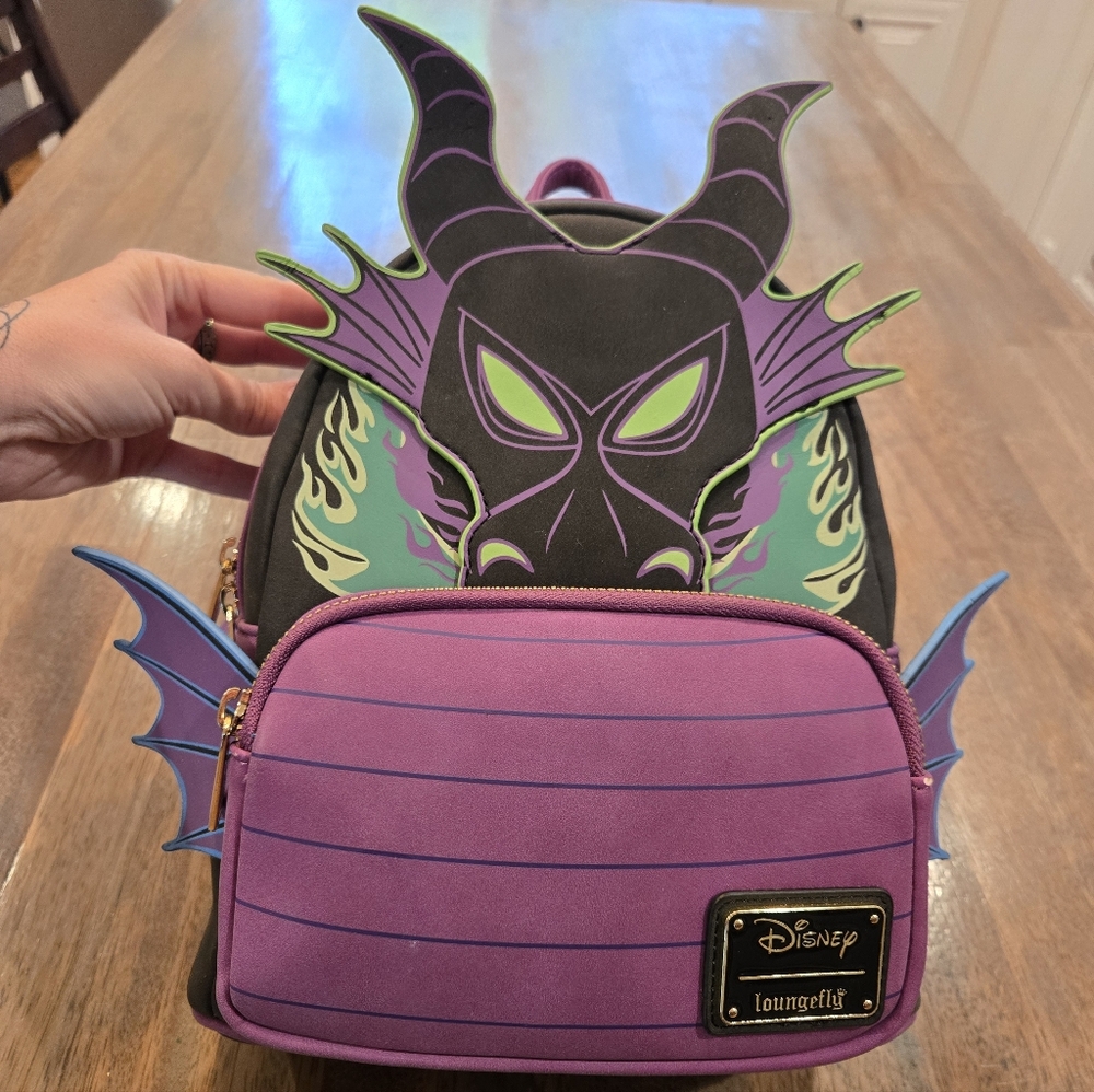 Loungefly Maleficent Dragon Mini Backpack